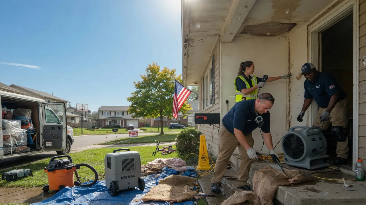 Water Damage Restoration in Calvin, ND near me